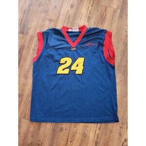 Jeff Gordon 24 Nascar Winner's Circle Sleeveless Jersey Size L